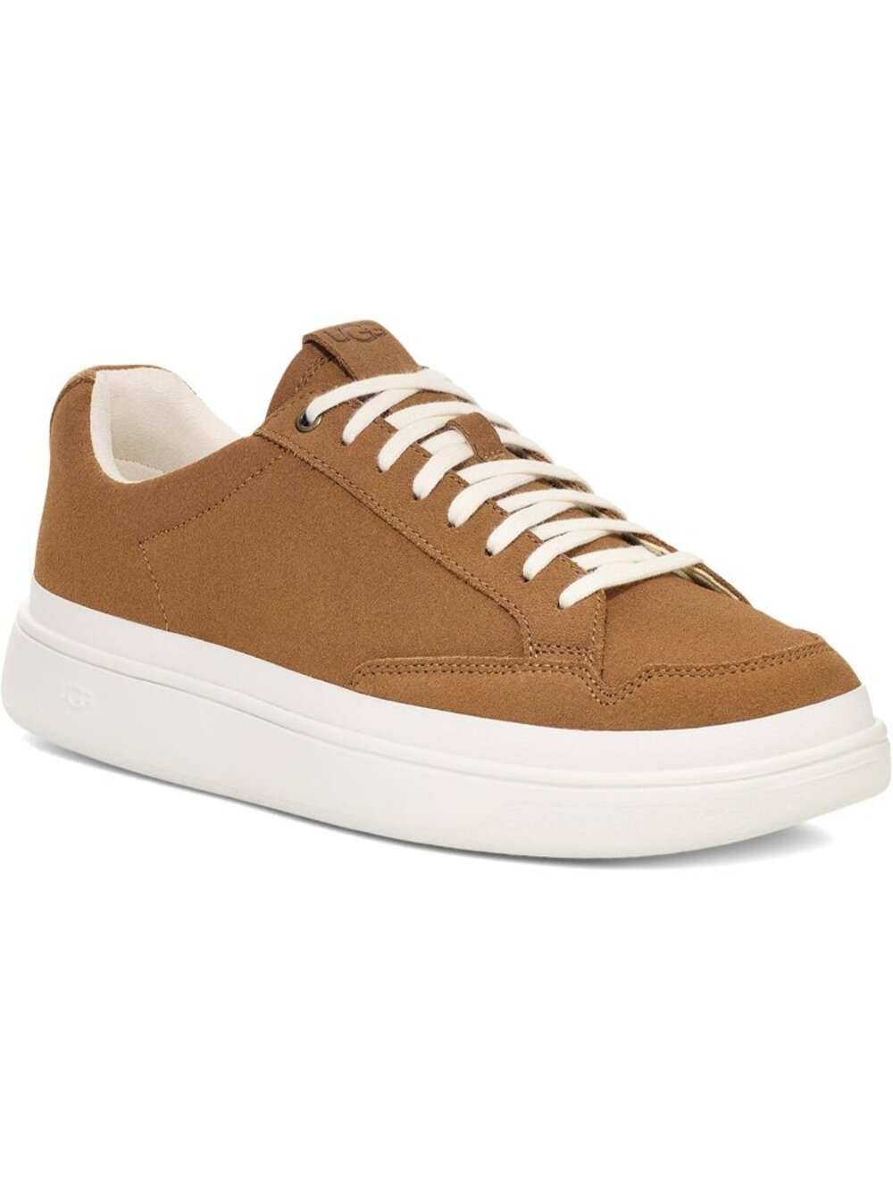 Ugg Men's Chestnut Closed Toe SOLID Imported Leather South Bay Sneakers Shoes